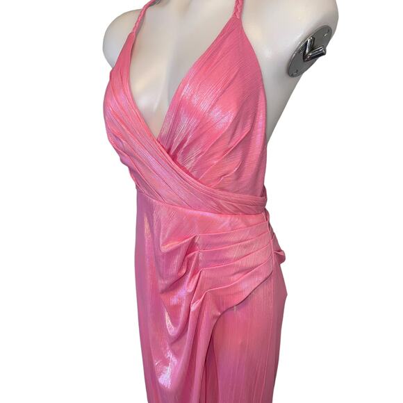 NEW NWT Retrofete Yesi Pink Maxi Dress Size Large - Picture 13 of 16